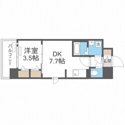 ファステート大阪ベースシティの物件間取画像